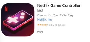 Netflix Game Controller na apple store / Imagem: Reprodução Apple